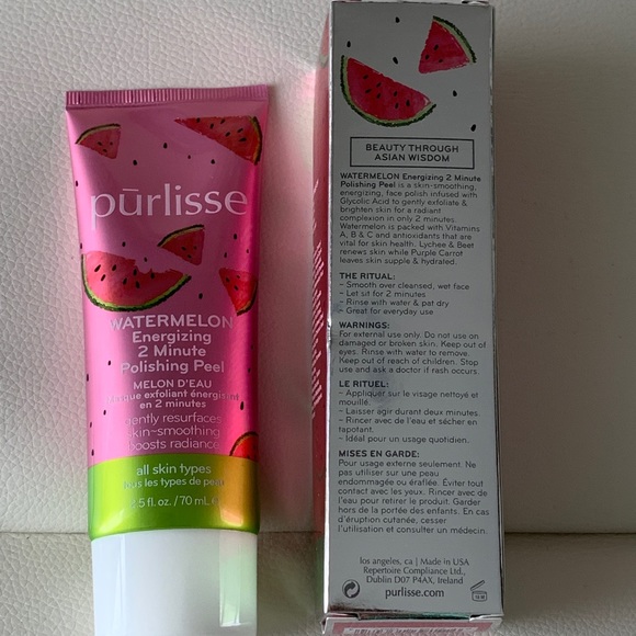Purlisse Watermelon Energizing 2min Polishing Peel - Picture 1 of 4